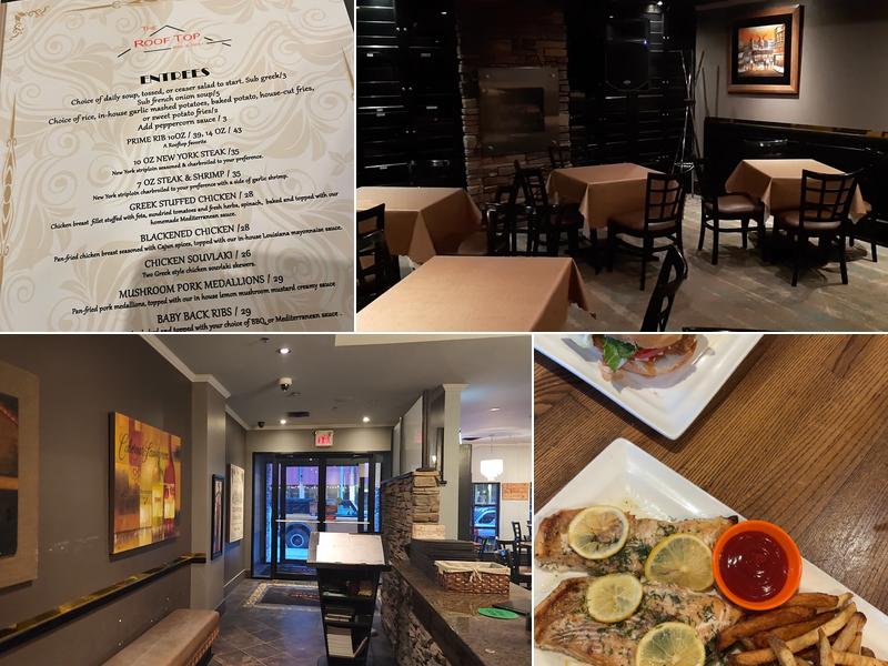 The Roof Top Bar And Grill Menu