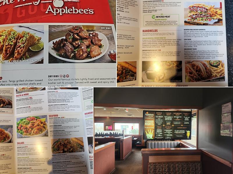 Applebee's Menu