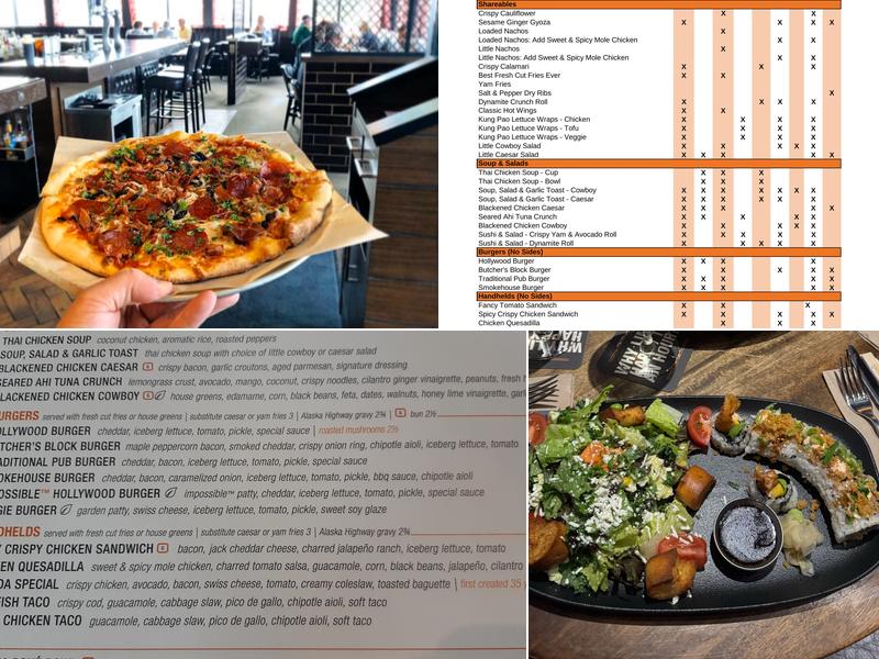 Browns Socialhouse Eastgate Menu