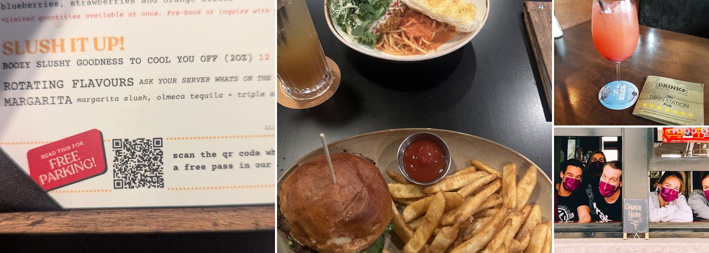 Train Station Pub Menu