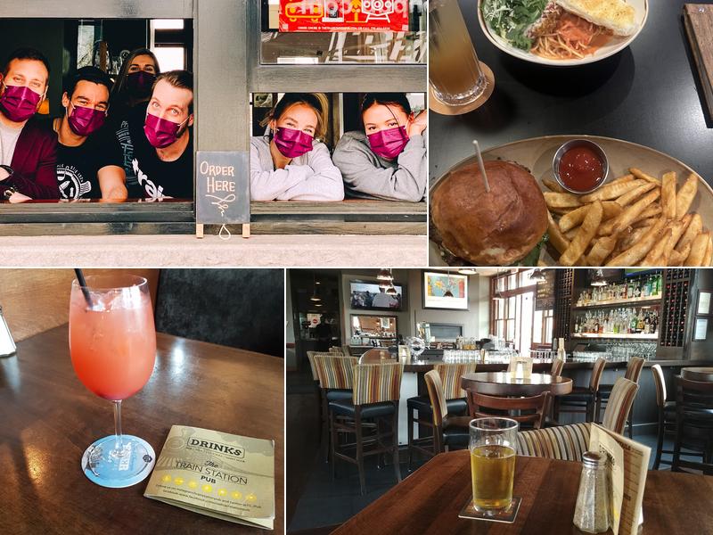 Train Station Pub Menu