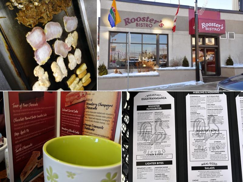 Roosters Bistro Menu