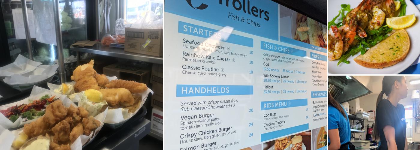 Trollers Fish & Chips Menu
