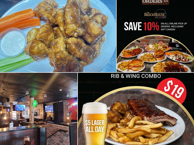 BrickHouse Craft Burger Menu