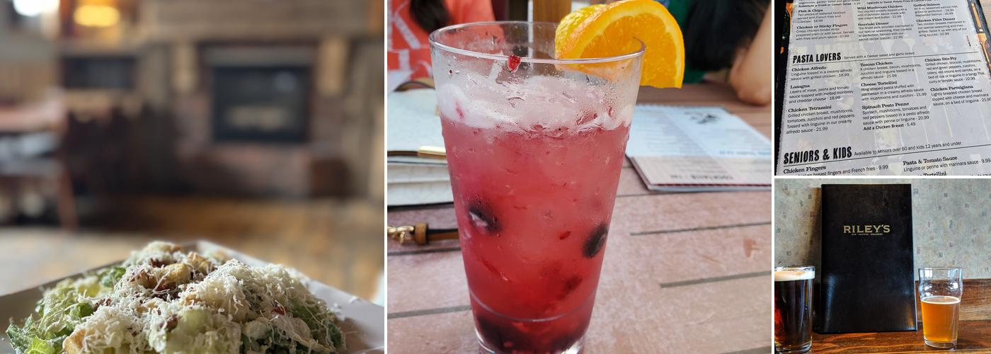 Riley's Pub Menu