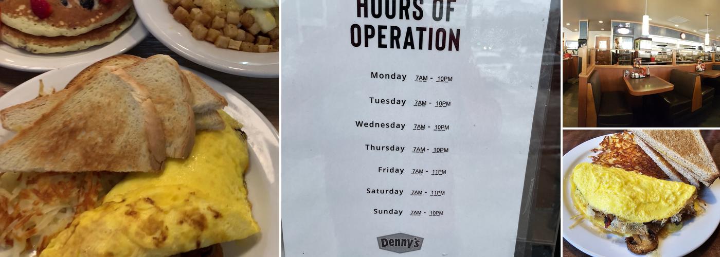 Denny's Restaurant Menu