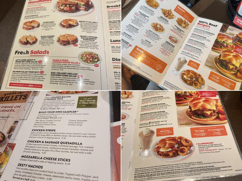 Denny's Menu