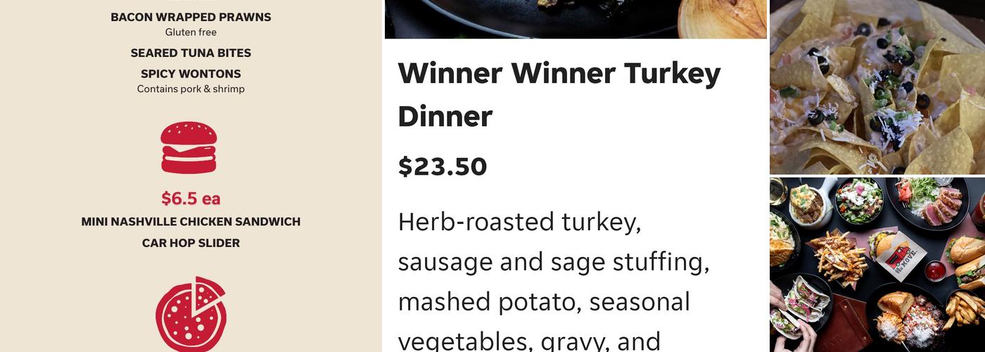 Match Eatery & Public House Menu