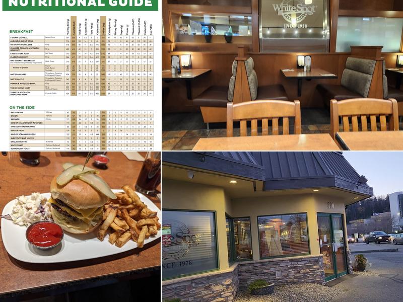 White Spot Prince George Menu