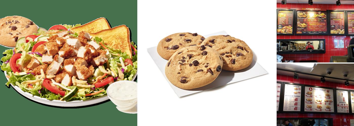 Zaxbys Chicken Fingers & Buffalo Wings Menu