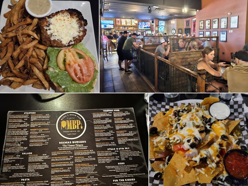 Mama's Brew Pub Menu