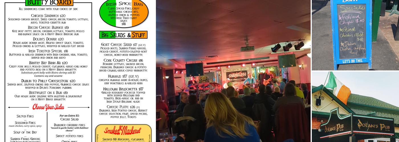 Dolan's Pub Menu