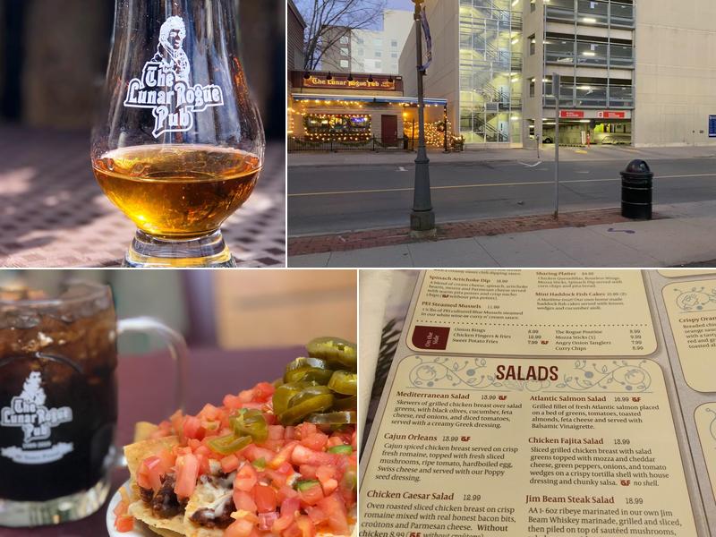 Lunar Rogue Pub Menu