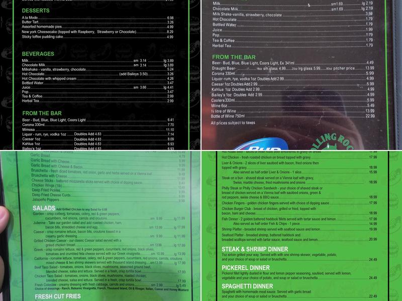 Burger World Menu