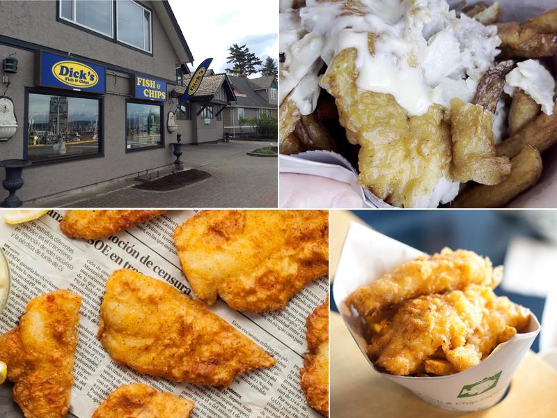 Dick's Fish & Chips 660 B Island Hwy, Campbell River