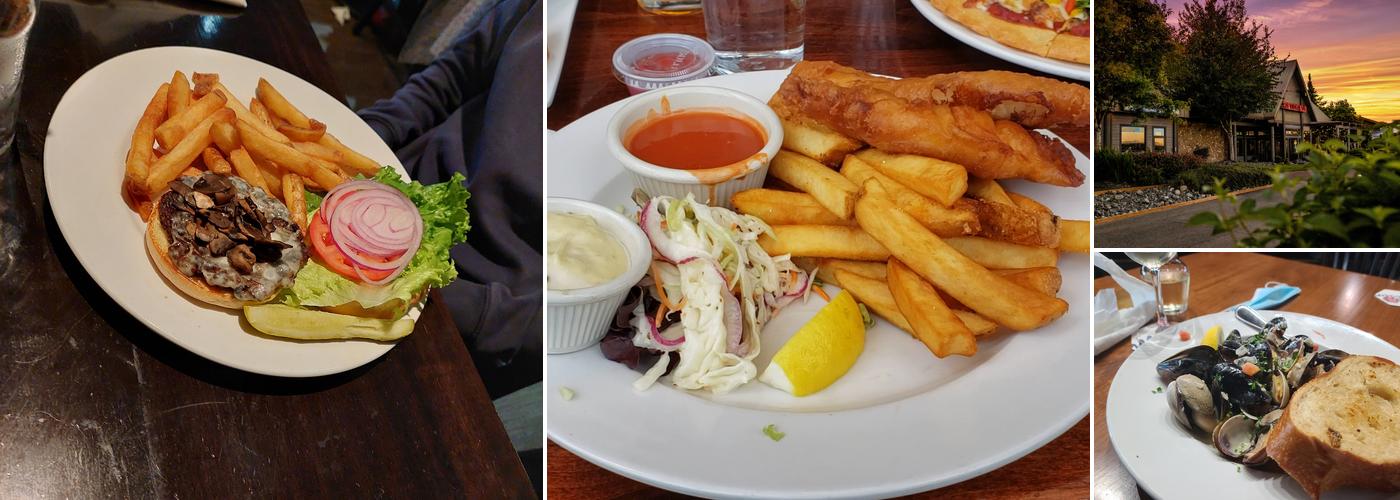 Riptide Marine Pub Menu