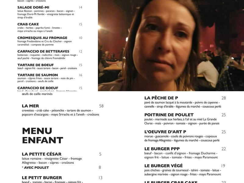 Scene Paramount Menu