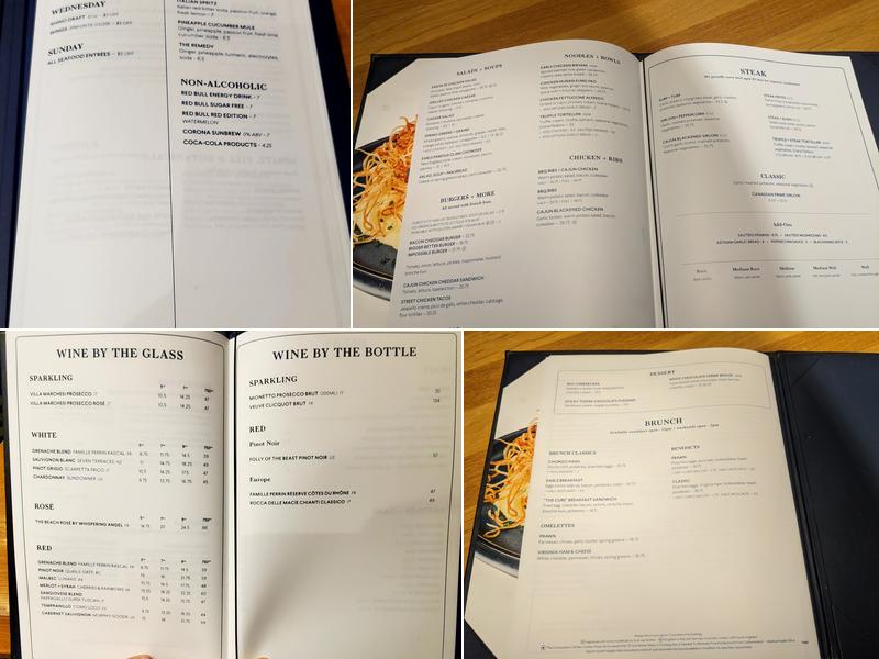 Earls Kitchen + Bar Menu