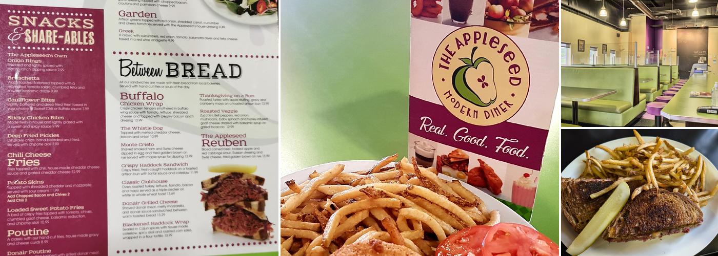 The Appleseed Modern Diner Menu