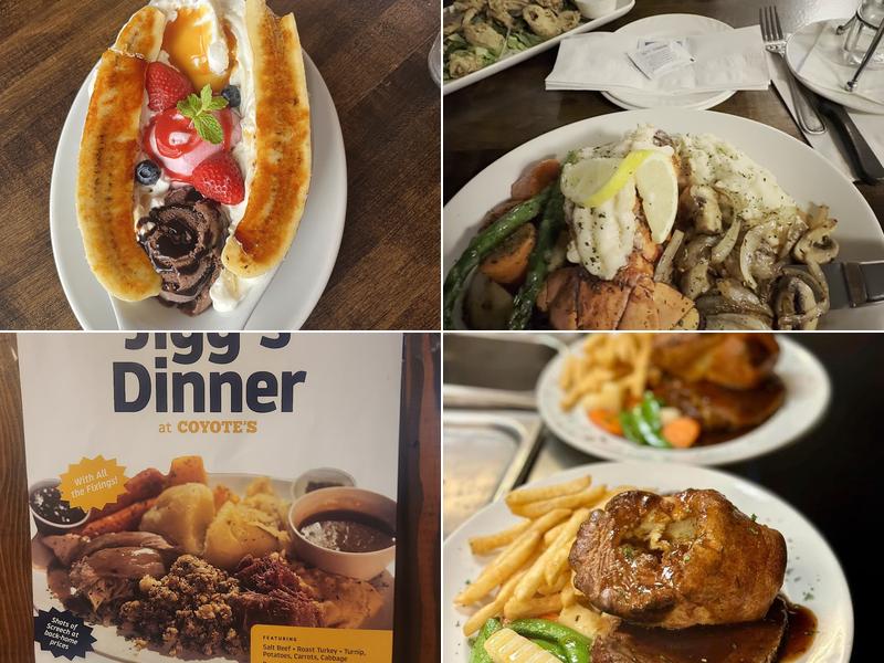 Coyote's Family Steakhouse Menu