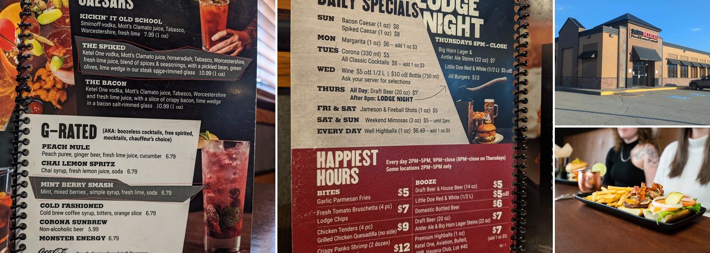 MR MIKES SteakhouseCasual Menu
