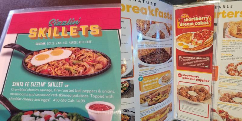 Denny's Menu