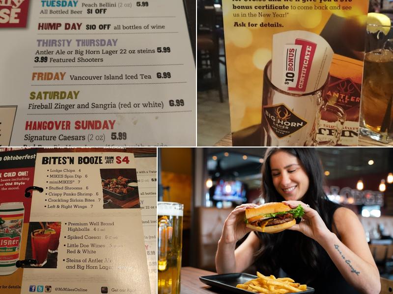 MR MIKES SteakhouseCasual Menu