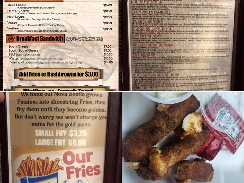 Pair-a-Dice Bistro Menu