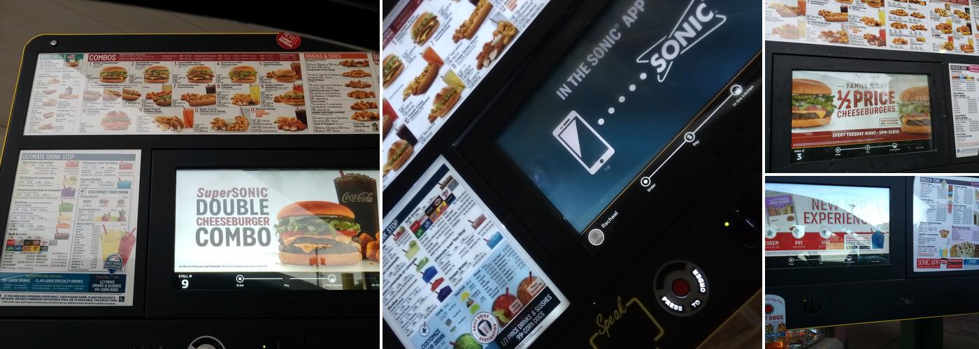 Sonic Drive-In Menu