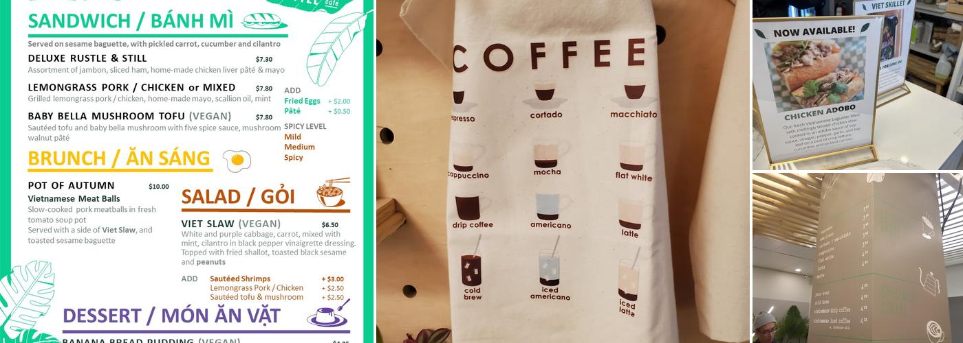 Rustle & Still Café Menu