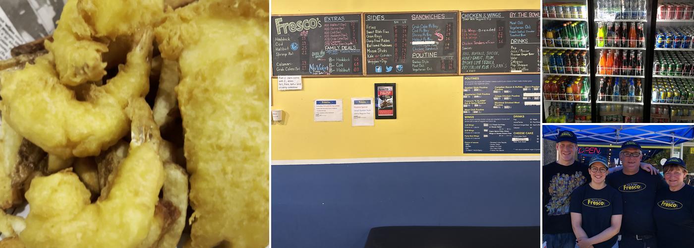 Fresco's Fish and Chips Menu