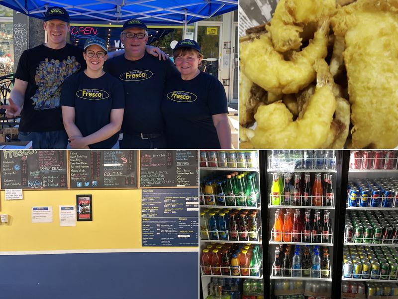 Fresco's Fish and Chips Menu