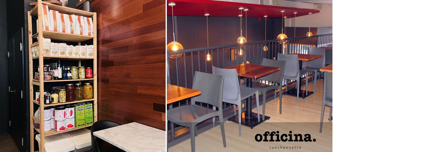 Officina. Catering Menu