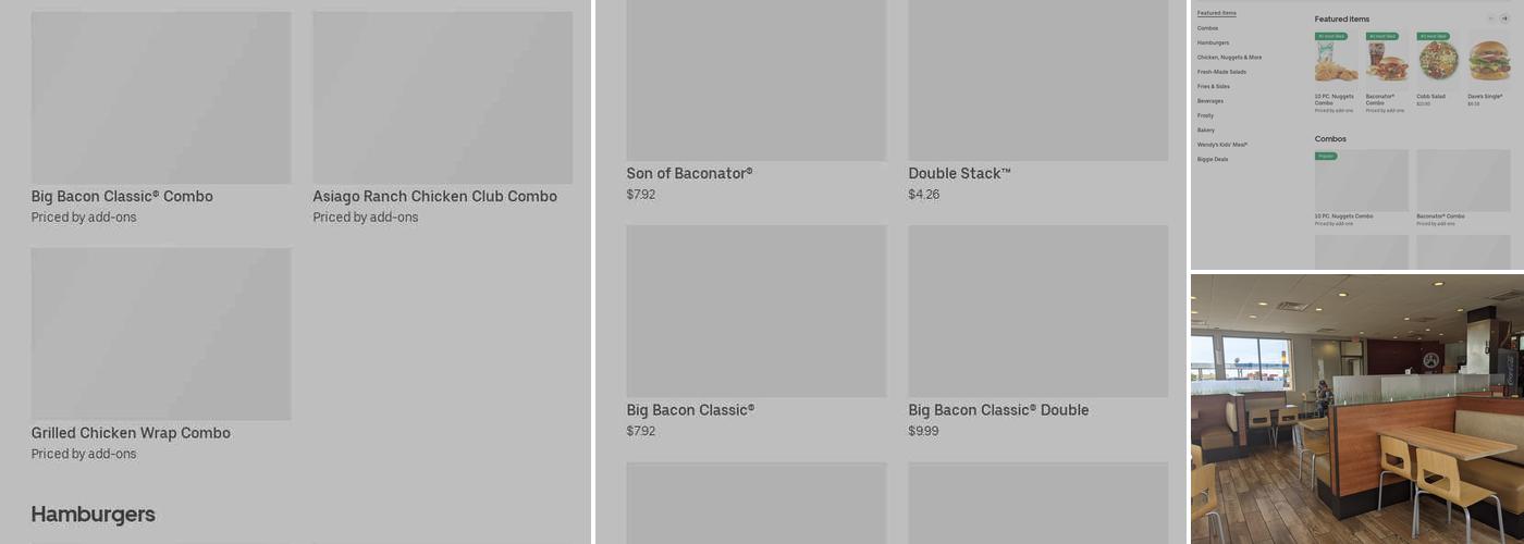 Wendy's Menu