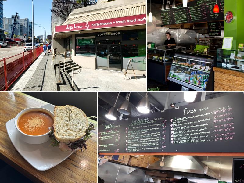 Deja Brew Coffeehouse & Fresh Food Café Menu