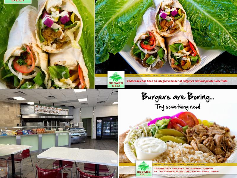 Cedars Deli - Edmonton Trail Menu