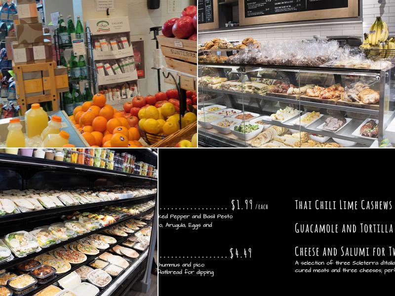 Sunterra Market & Café, Kensington Road Menu