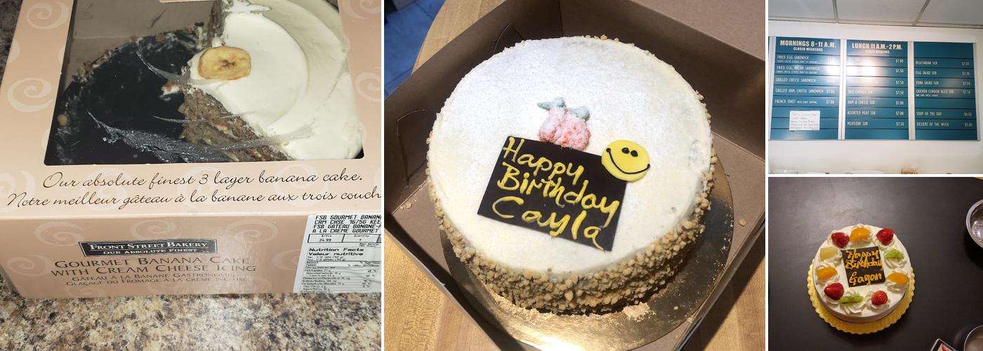 Amandine Bakery Menu