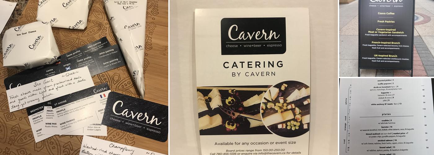 Cavern Menu