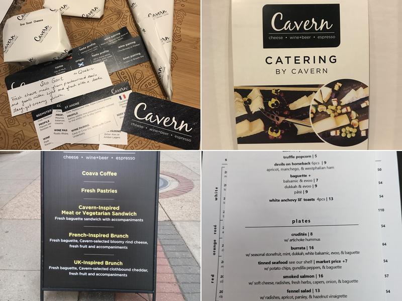 Cavern Menu