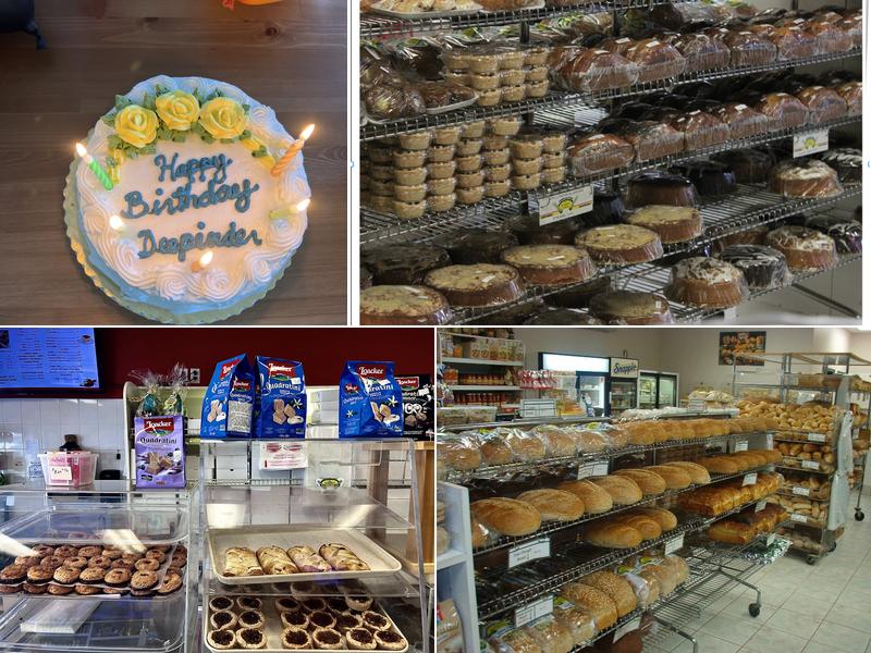 The Baker's Table Menu