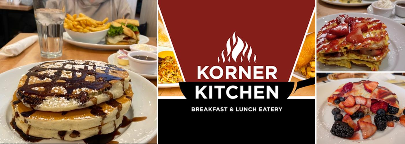 Korner Kitchen Breakfast and Lunch Eatery Menu