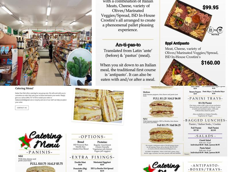 Italian Star Deli Menu