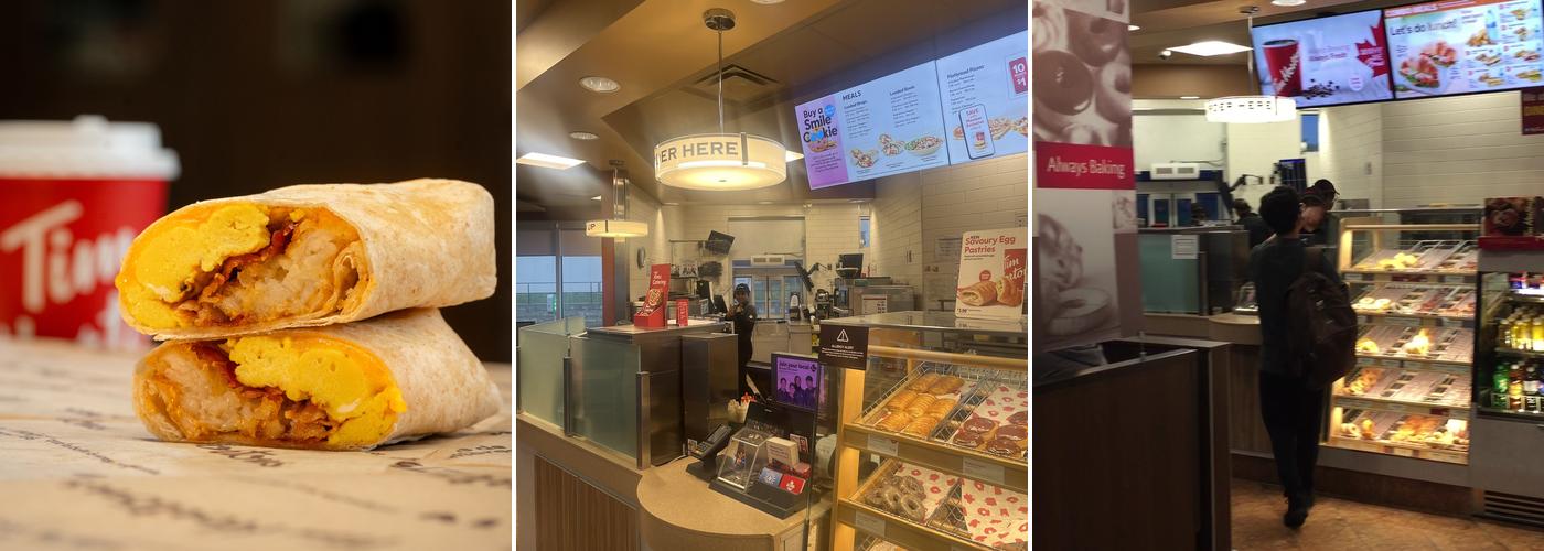 Tim Hortons Menu