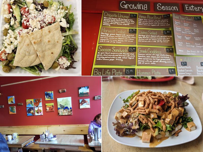 Growing Season Eatery Menu