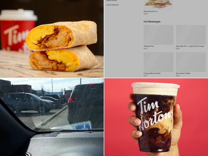 Tim Hortons Menu