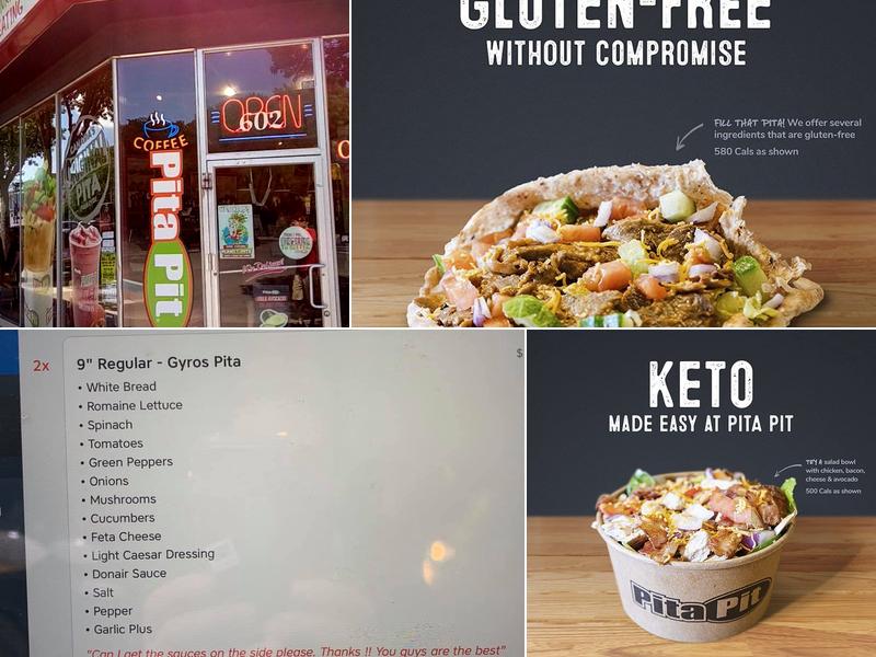 Pita Pit Menu