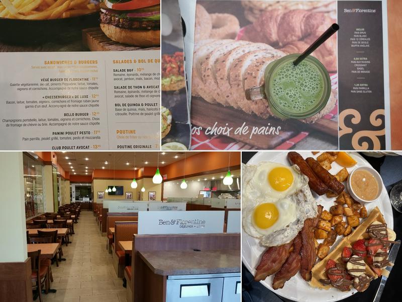 Ben & Florentine Menu