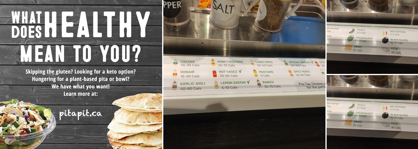 Pita Pit Menu
