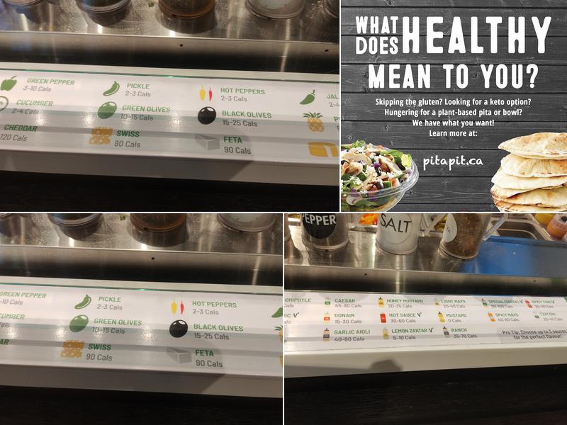 Pita Pit Menu